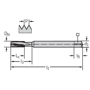 2041663 taraud pour inconel / titane